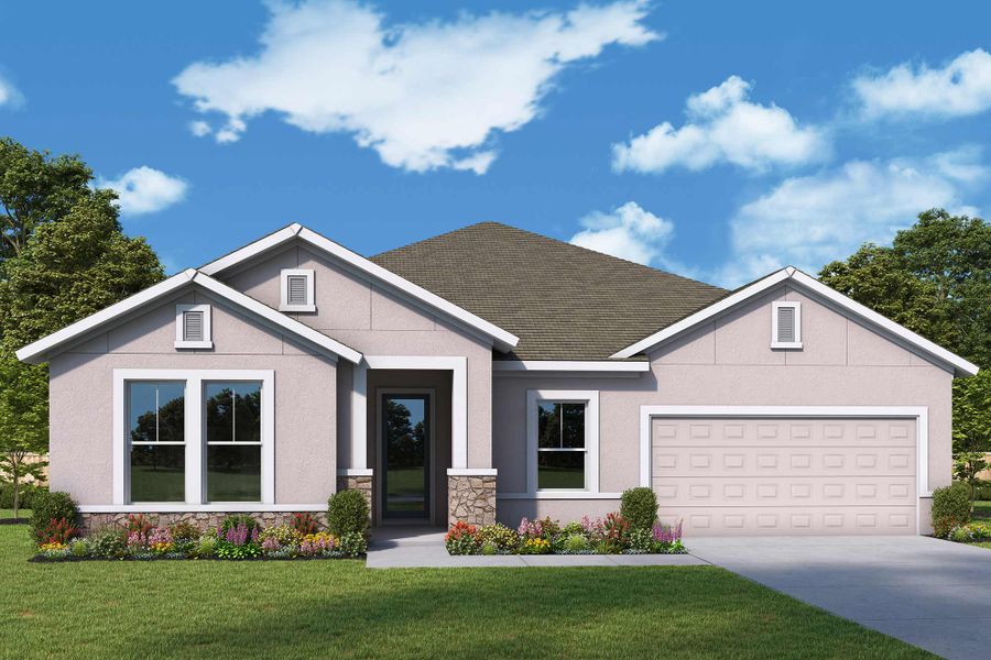 New construction Single-Family house 8933 Windlass Cove, Parrish, FL 34219 The Edinger- photo