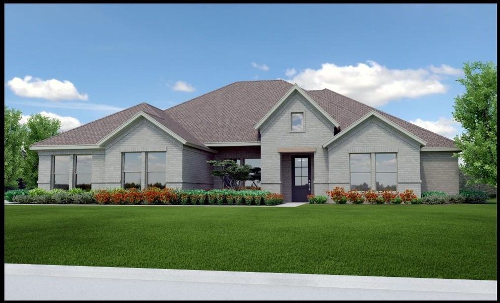 Color rendering...NOT OF ACTUAL HOME