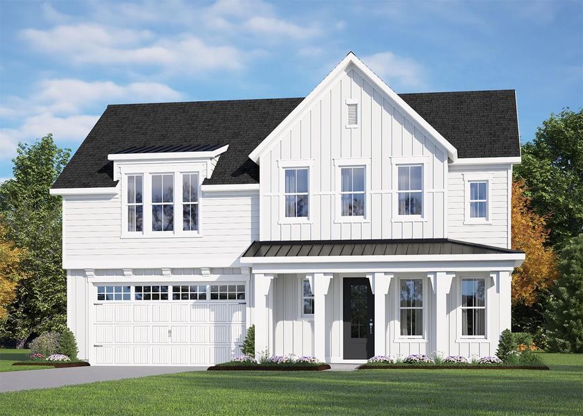 New construction Single-Family house The Highland, 9101 Dupree Meadow Drive, Angier, NC 27501 - photo