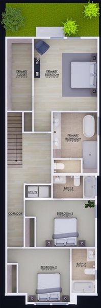 Second Level Floor plan