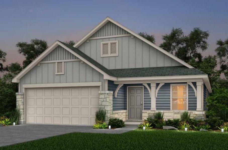 Pulte Homes, Hewitt elevation 27, rendering