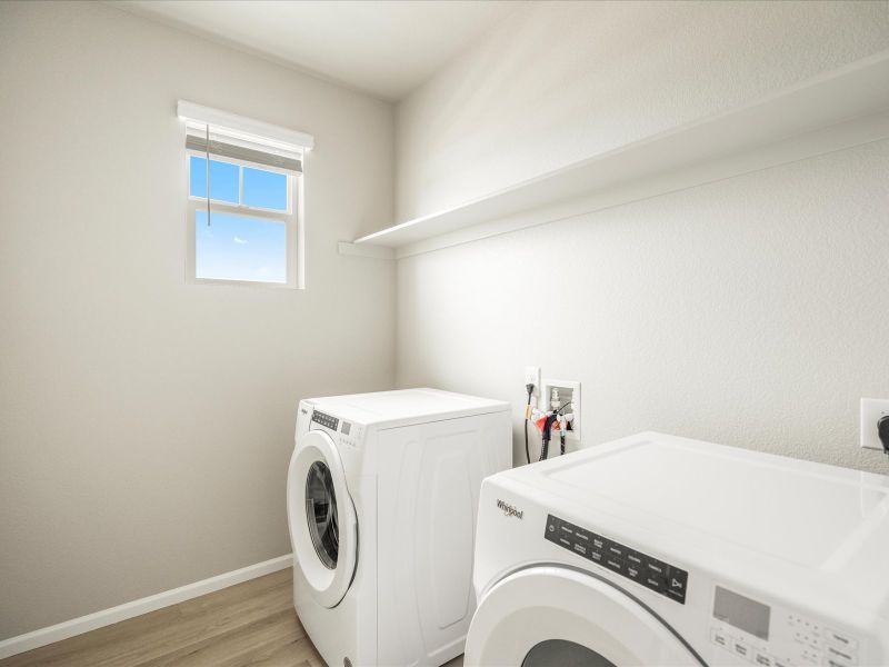 The Kenosha floorplan interior image taken at a Meritage Homes community in Northern, Colorado.