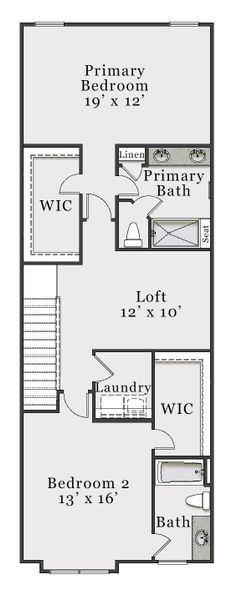 Park - Third Floor Elevation A Interior