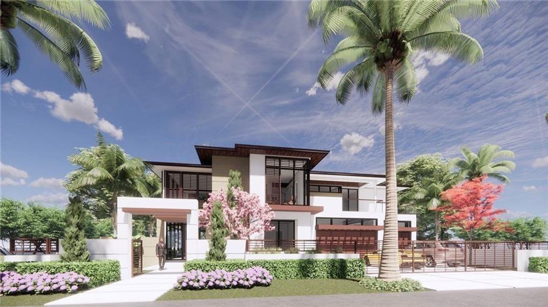 New construction Single-Family house 24 Fiesta Way, Fort Lauderdale, FL 33301 - photo