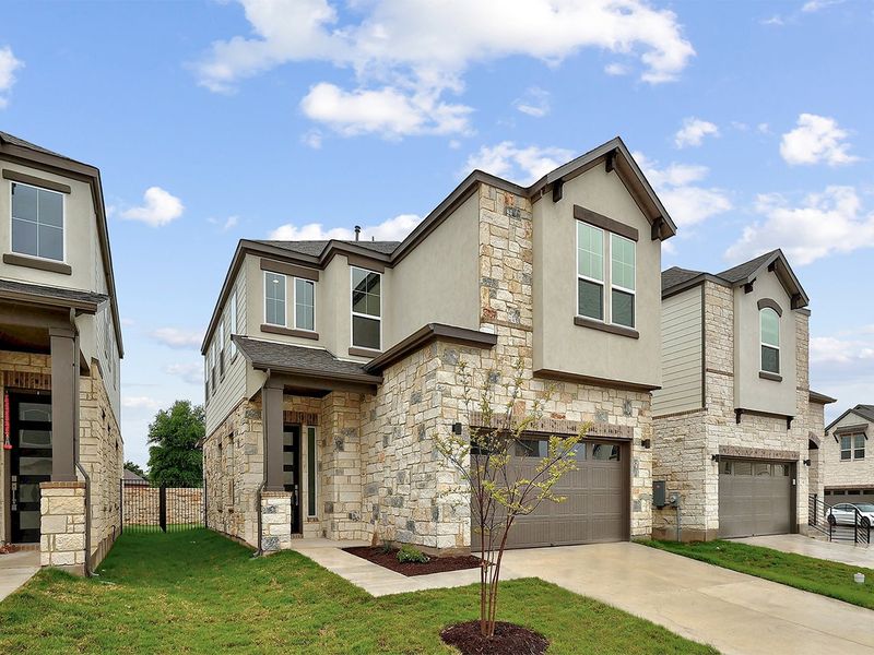 New construction Single-Family house 1531 North Red Bud Lane, Unit 45, Round Rock, TX 78665 Ellison A- photo