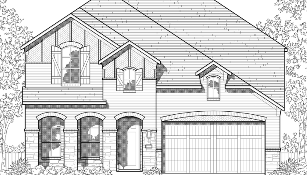 New construction Single-Family house Middleton Plan, 3212 Abelia Street, McKinney, TX 75071 - photo