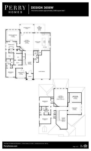 New construction Single-Family house 25206 Drumin Drive, Katy, TX 77493 Design 3656W- photo
