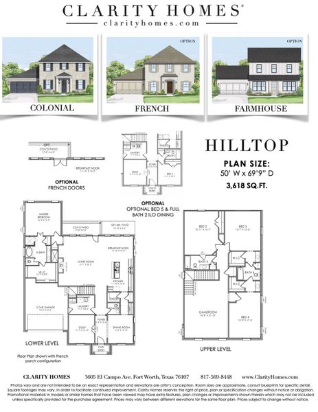New construction Single-Family house Hilltop, 101 Observation Drive W, Aledo, TX 76008 - photo