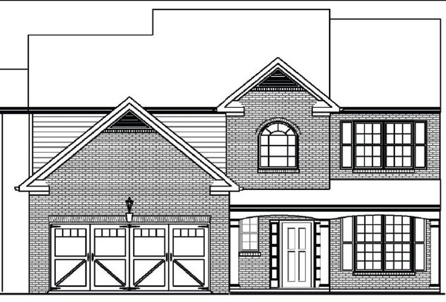 New construction Single-Family house Stratford II, 8534 East Cherokee Drive, Canton, GA 30115 - photo
