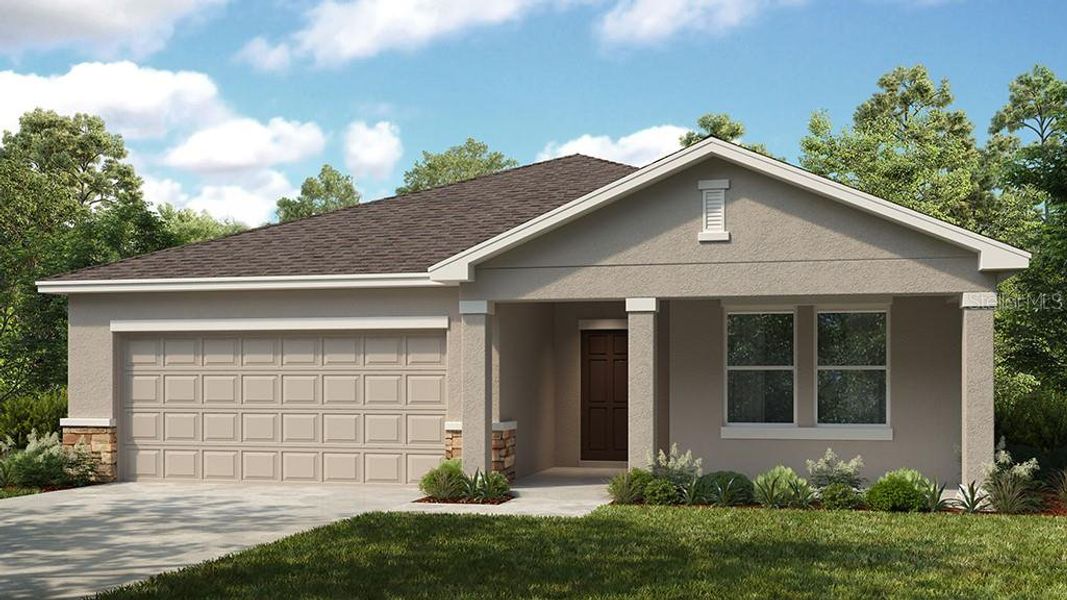 New construction Single-Family house 92 Citrine Loop, Kissimmee, FL 34758 Magnolia- photo