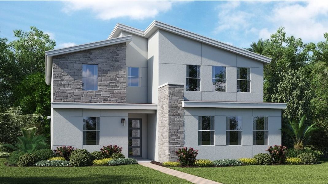 New construction Single-Family house Gatsby, 4715 Kings Castle Circle, Kissimmee, FL 34746 - photo