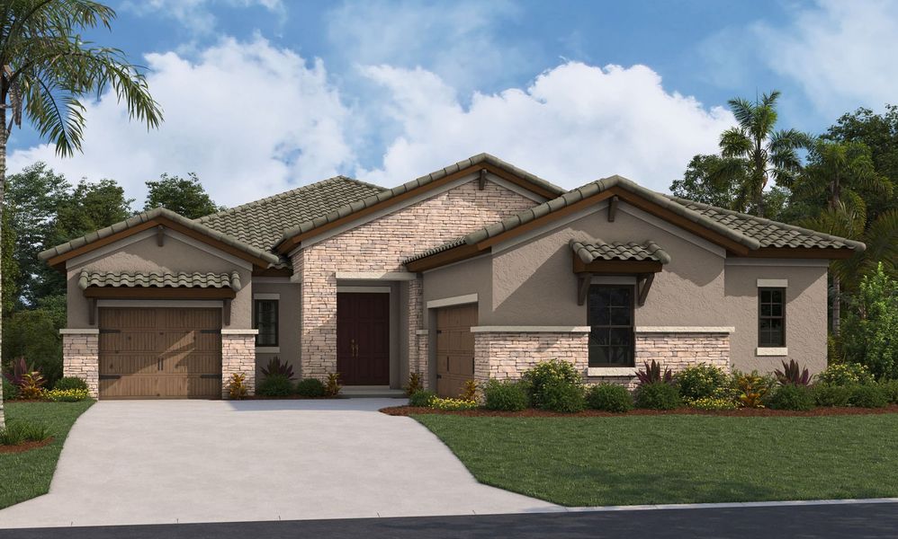 New construction Single-Family house Siesta Key I, 10517 Meadowrun Drive, Lithia, FL 33547 - photo