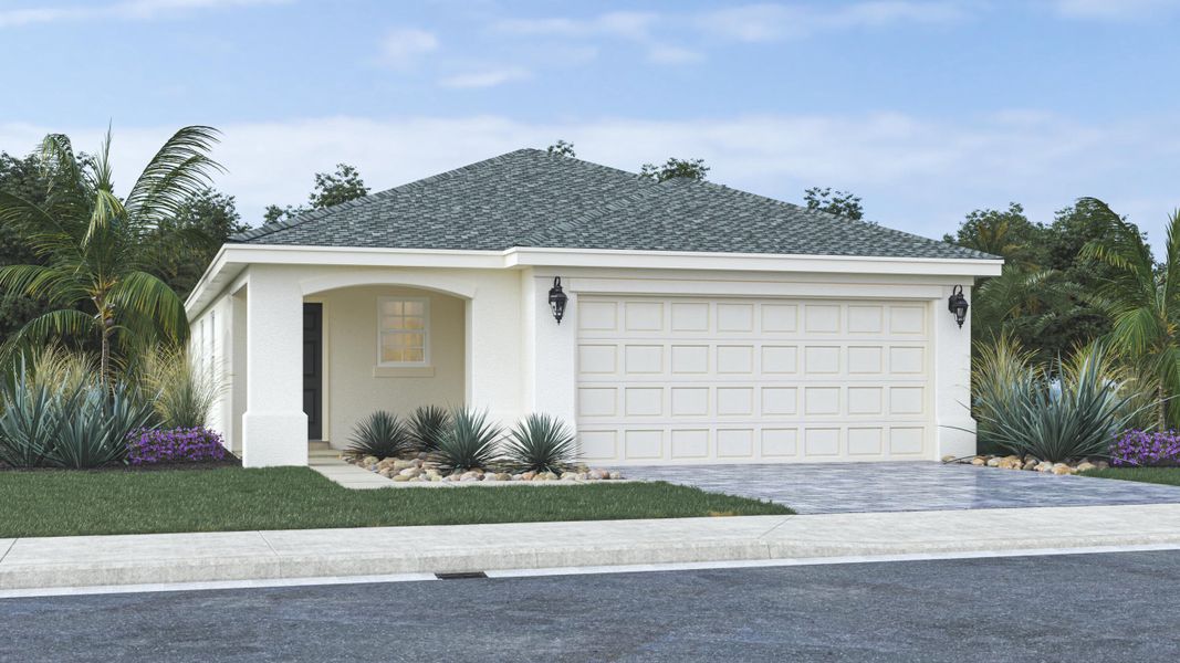 New construction Single-Family house 11155 Nw Middle Stream Drive, Port Saint Lucie, FL 34987 Annapolis- photo