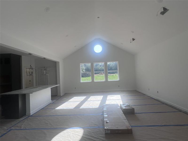 Family Room Under Construction