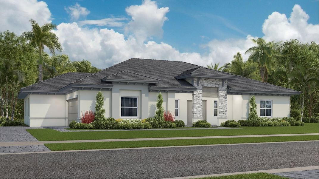 New construction Single-Family house Fontana, 29171 SW 167th Avenue, Miami, FL 33030 - photo
