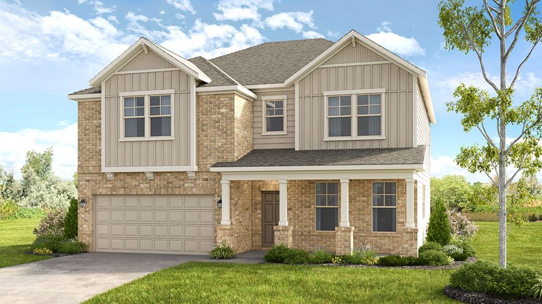 New construction Single-Family house Trenton, 106 Aspen Hall Drive, Canton, GA 30115 - photo
