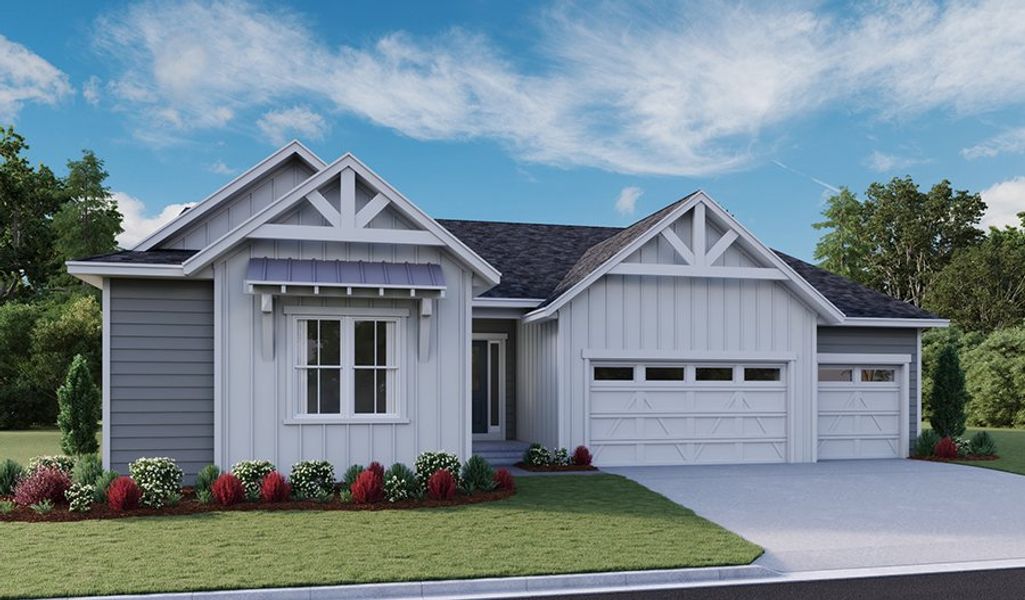 New construction Single-Family house Holbrook, 1687 Gentle Rain Drive, Castle Rock, CO 80109 - photo