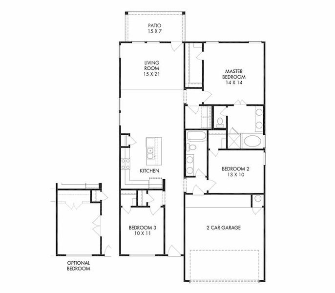 New construction Single-Family house 33011 Carolyns Perfection Loop, Fulshear, TX 77441 The London- photo