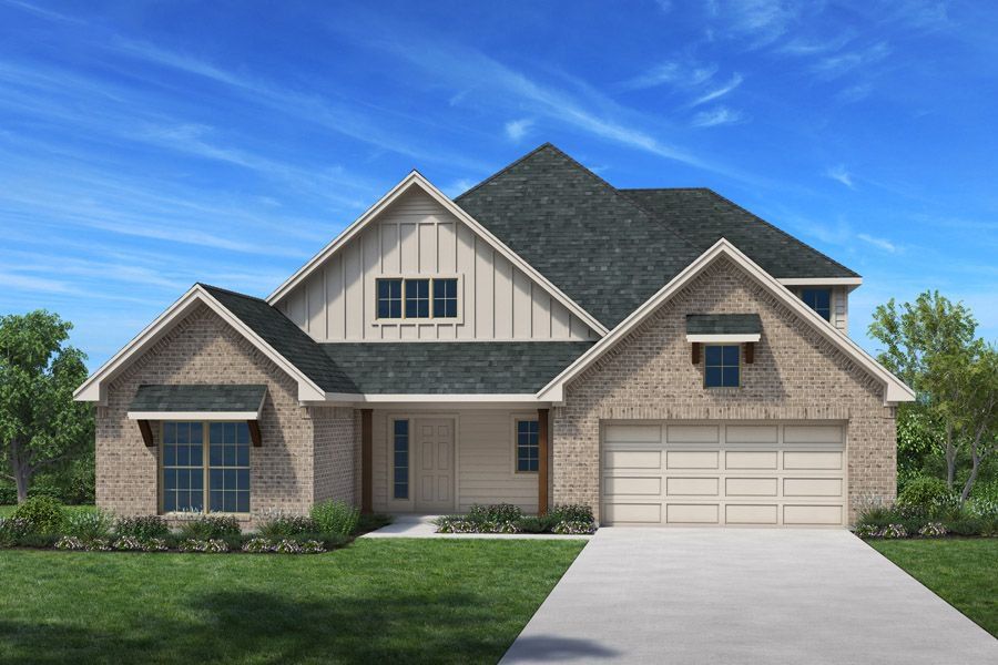 New construction Single-Family house Richmond III, 3224 Shoreline Drive, Burleson, TX 76028 - photo