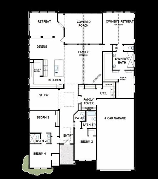 The success of a floorplan is the way you can move through it…You’ll be amazed at how well this home lives…We call it traffic patterns.