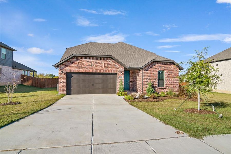 New construction Single-Family house 406 Wilkerson Lane, Justin, TX 76247 The Stanley- photo