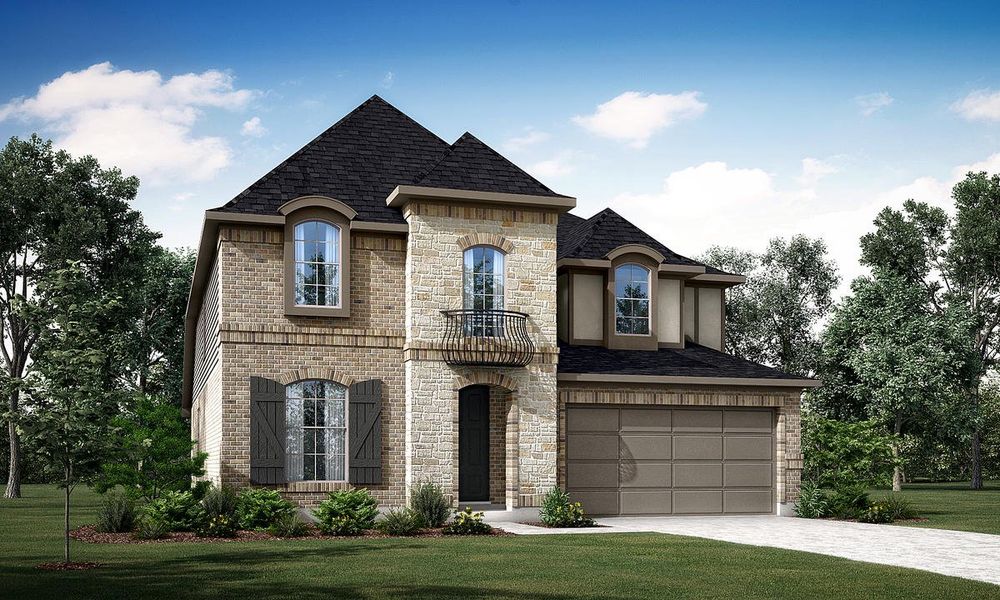 New construction Single-Family house Linz, 2022 Ironwood Pass Drive, Missouri City, TX 77459 - photo