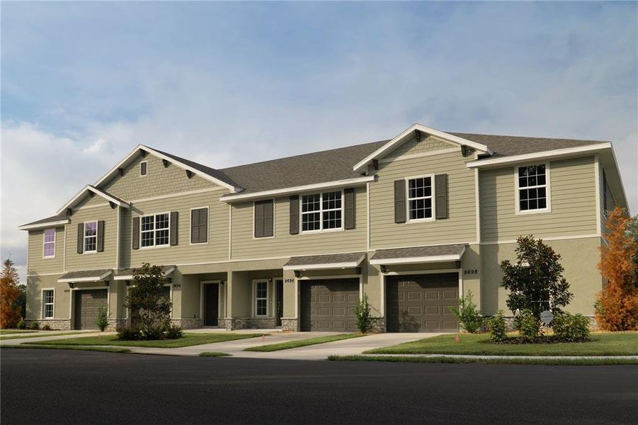 Artist's Rendering of Calusa Creek Townhomes