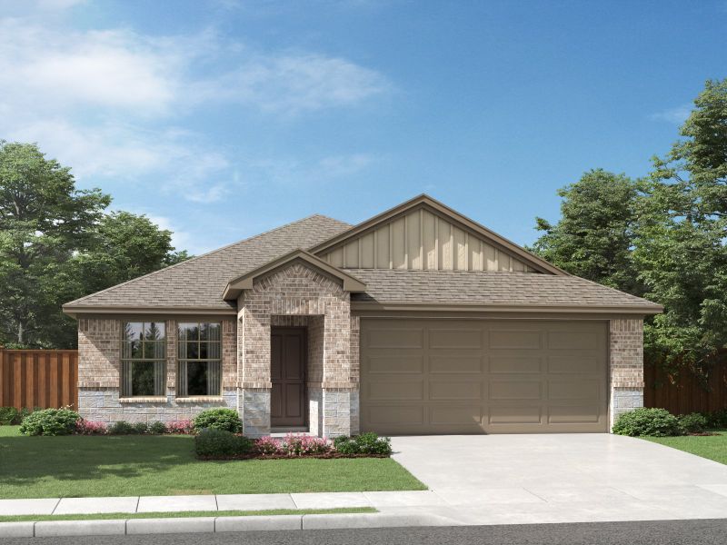 New construction Single-Family house The Braman, 2512 Peoria Drive, Fort Worth, TX 76179 - photo