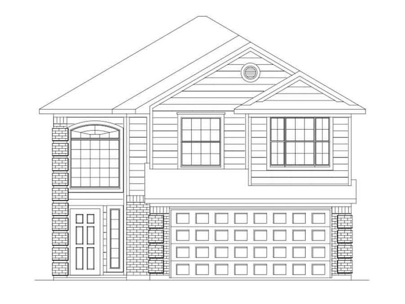 The Elgin - B Elevation