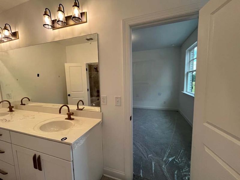 Bathroom Two Construction Progress