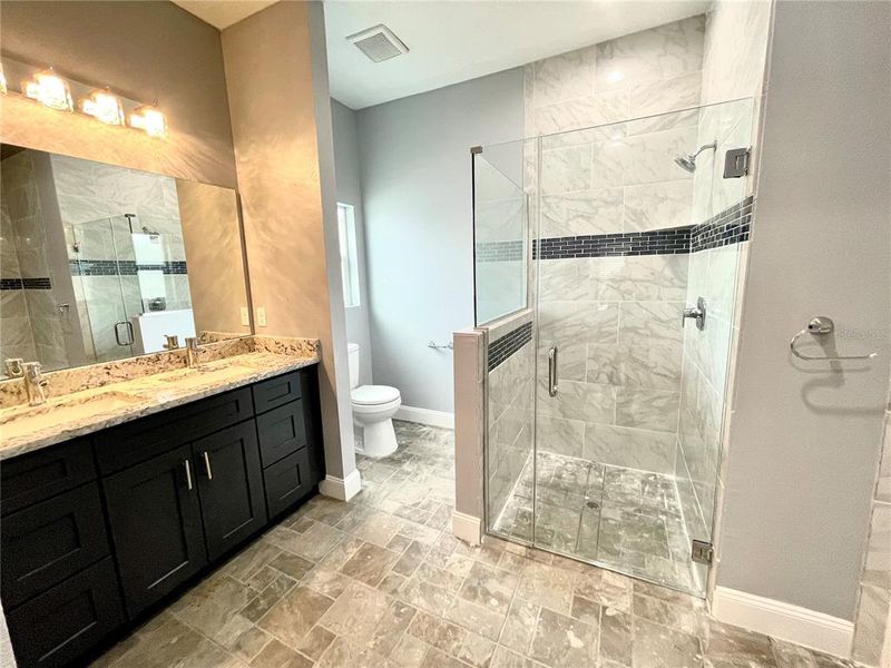 Master bathroom