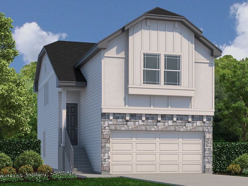 New construction Townhouse house The Beverley, Stafford Run Road, Stafford, TX 77477 - photo
