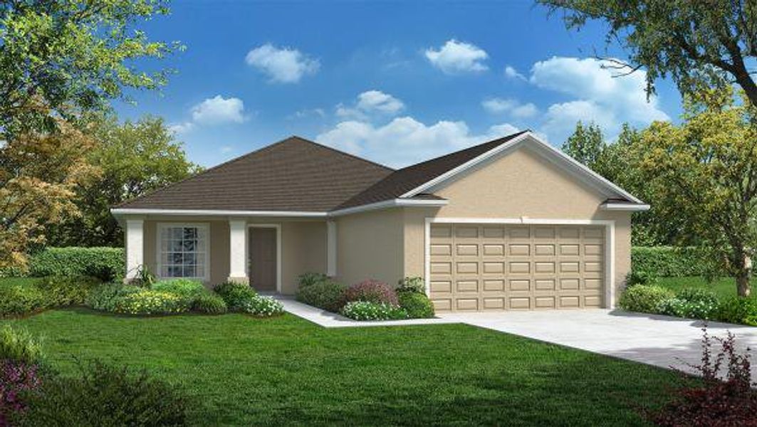 New construction Single-Family house The Dalton, 2118 Hadley Road, Bartow, FL 33830 - photo