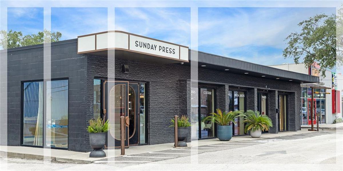 Your cozy neighborhood coffee spot, Sunday Press, serves up expertly brewed coffee, juices and drinks plus has delicious food options. Perfect for a relaxed morning or a productive afternoon, this charming café invites you to unwind and savor the moment.