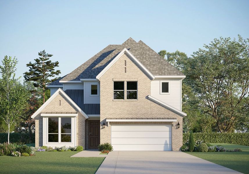New construction Single-Family house Harding 4232, 605 Crescent View Drive, Andice, TX 78628 - photo