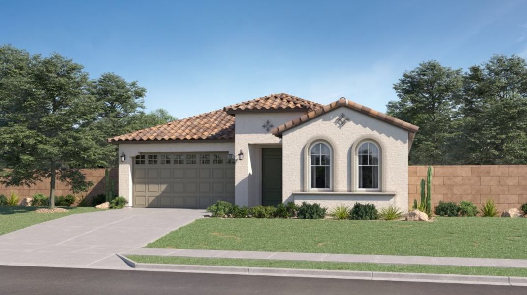 New construction Single-Family house 8109 E Pratt Ave, Mesa, AZ 85212 Sage- photo