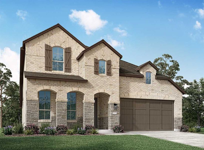 New construction Single-Family house Middleton Plan, 1902 Olmsted Court, Katy, TX 77493 - photo