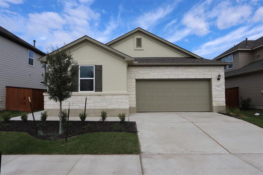 New construction Single-Family house 313 Doodle Ln, Hutto, TX 78634 - photo