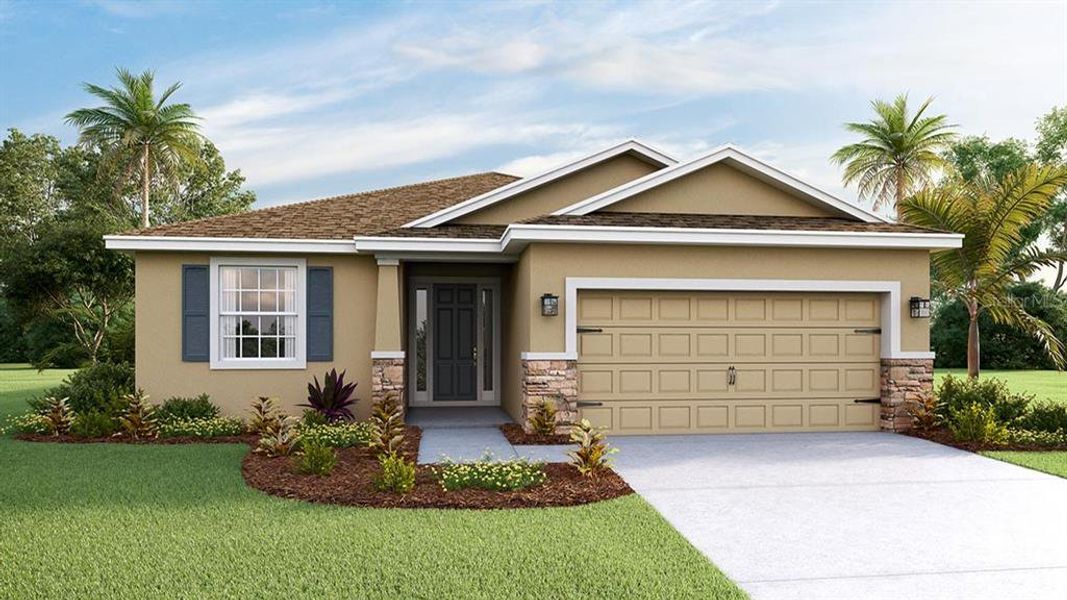 New construction Single-Family house 5135 Stokes Way, Wildwood, FL 34785 LAUREL- photo