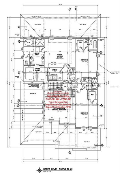 Upper Level Floor Plan