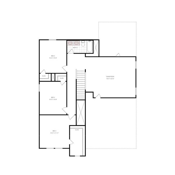 W/S #70677 / BG #3: 2nd Floor