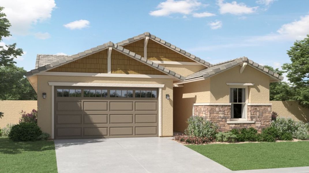 Craftsman style home image