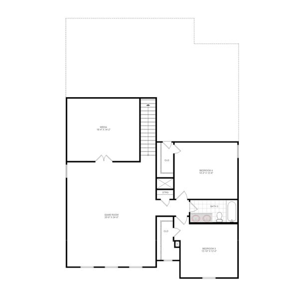 W/S #70686 / BG #3: 2nd Floor