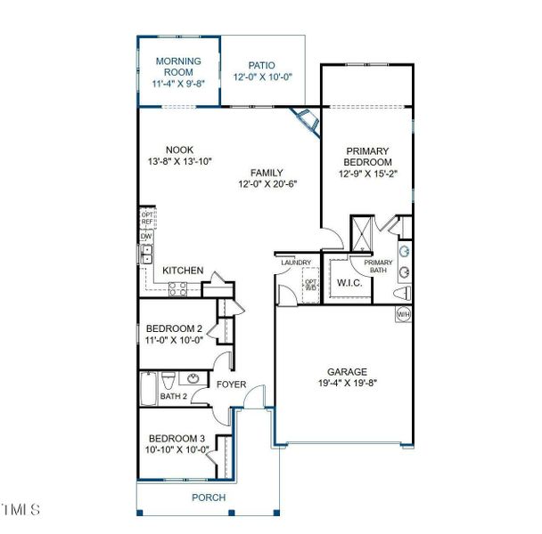 MJD 3 Floor Plan