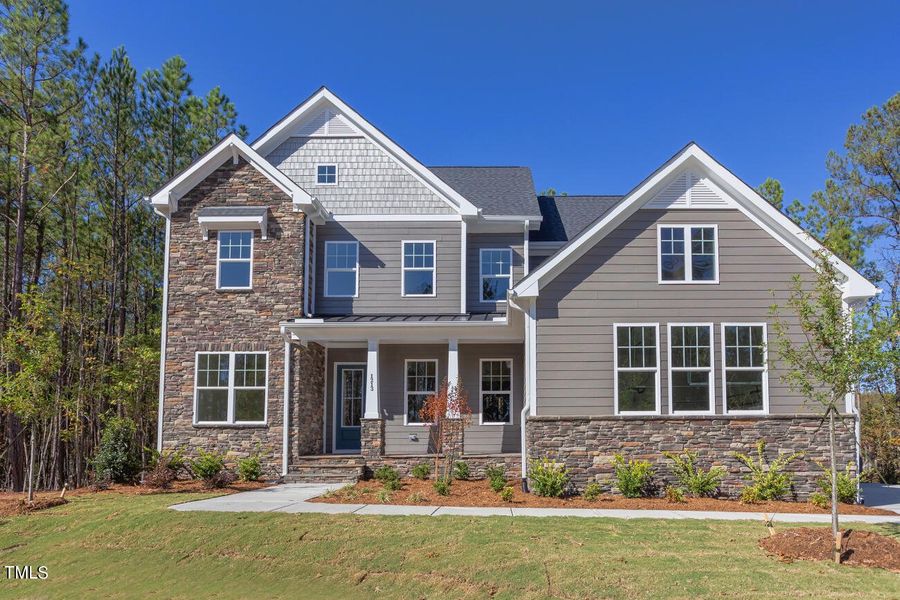 New construction Single-Family house 7110 Lead Mine Road, Raleigh, NC 27615 - photo