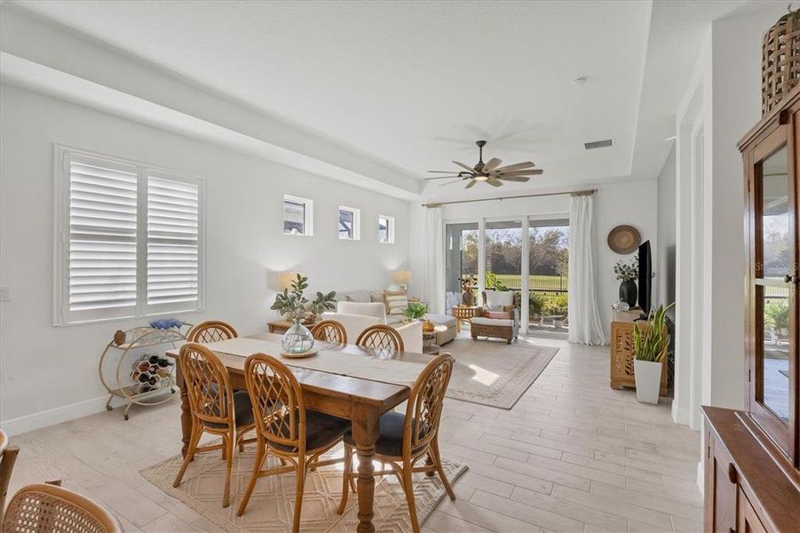 Dining area