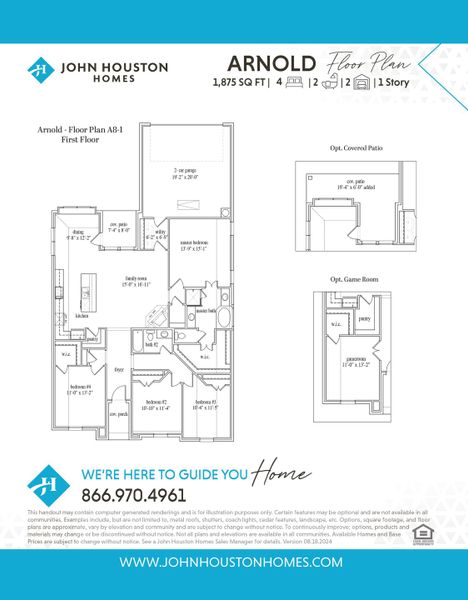 Arnold A8-1 Floor Plan