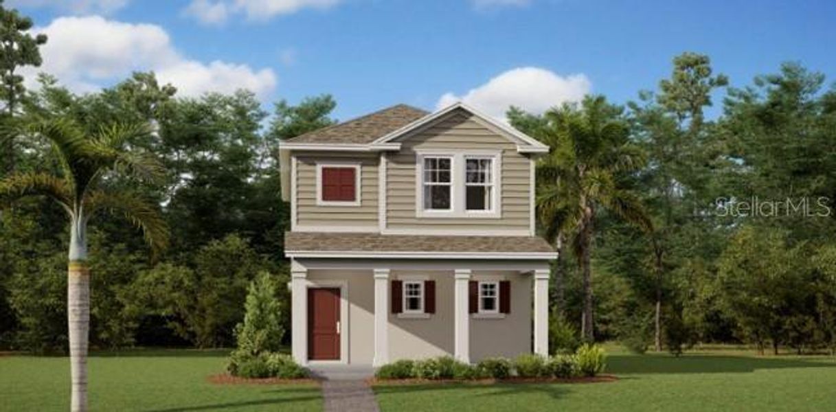 New construction Single-Family house 6465 Pine Warbler Way, Saint Cloud, FL 34771 Autumn- photo