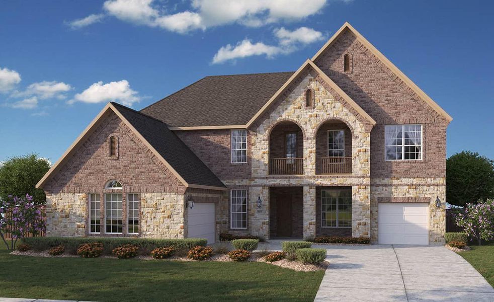 New construction Single-Family house Signature Series - Monarch, 5903 Verandas Way, San Antonio, TX 78257 - photo