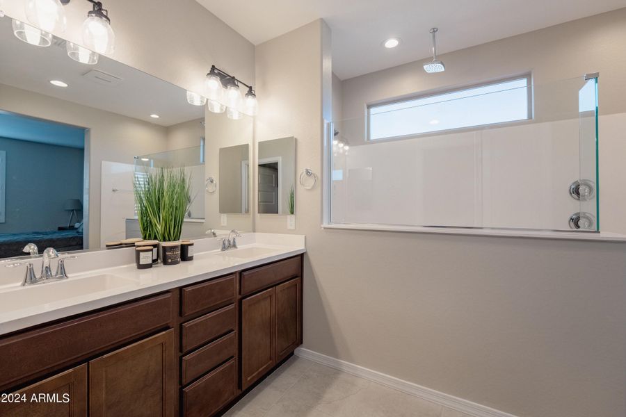 Dual Vanity Master Bathroom